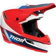 Κράνος μοτοκρός THOR REFLEX APEX ΚΟΚΚΙΝΟ/ΛΕΥΚΟ/ΜΠΛΕ