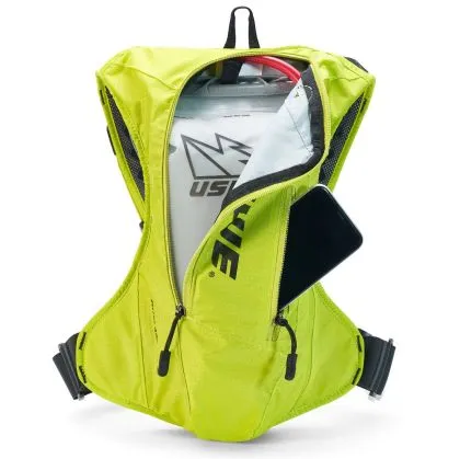Hydration backpack USWE OUTLANDER 4L HYDRATION PACK CRAZY YELLOW