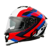 Каска O'NEAL CHALLENGER EXO BLACK/WHITE/RED/BLUE V.25