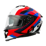 Helmet O'NEAL CHALLENGER EXO BLACK/WHITE/RED/BLUE V.25