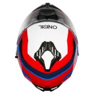 Helmet O'NEAL CHALLENGER EXO BLACK/WHITE/RED/BLUE V.25