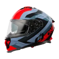 Каска O'NEAL CHALLENGER EXO BLACK/GRAY/RED V.25