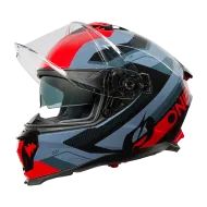Каска O'NEAL CHALLENGER EXO BLACK/GRAY/RED V.25