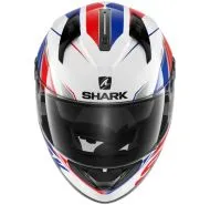 Motorcycle helmet SHARK RIDILL PLAZ WHITE/BLUE/RED