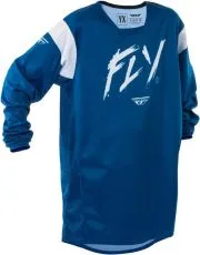 FLY RACING Kinetic Stoke - Navy/White 2025 children's motocross shirt
