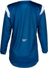 FLY RACING Kinetic Stoke - Navy/White 2025 children's motocross shirt