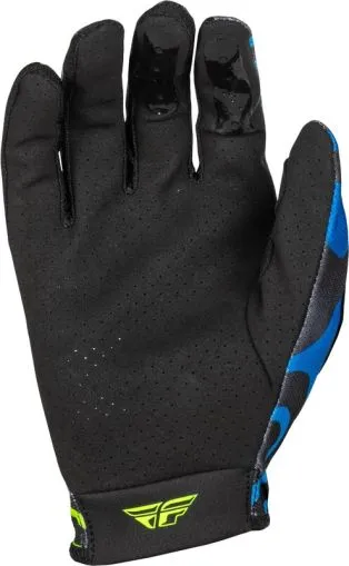 Παιδικά γάντια μοτοκρός FLY RACING Lite S.E. Zen-Black/Blue/Hi-Vis 2025