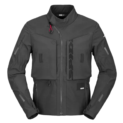Textile jacket SPIDI FRONTIER THERMORAIN BLACK
