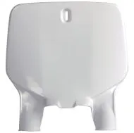 Μπροστινή πλάκα Polisport Kawasaki KX125 / 250 - 1996-02 Λευκό χρώμα OEM