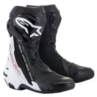 Μπότες ALPINESTARS SUPERTECH R ΑΕΡΙΖΟΜΕΝΑ ΜΑΥΡΟ/ΛΕΥΚΟ