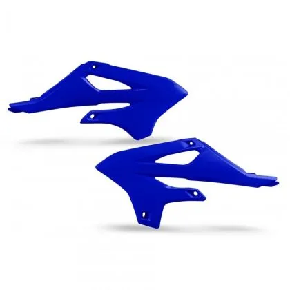 Πλαστικά καλύμματα καλοριφέρ POLISPORT Yamaha YZ 85 (2022-25) Μπλε