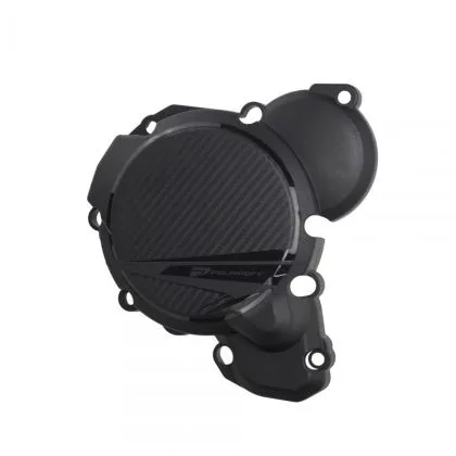 Ignition cover protector POLISPORT SX/TC 250/300 (23->) Black