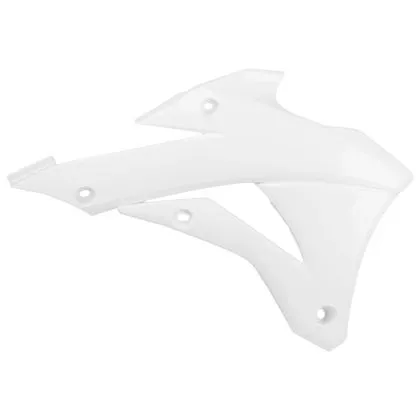 Huse plastic radiator Polisport Kawasaki KX85/100 - 2014-21 Alb