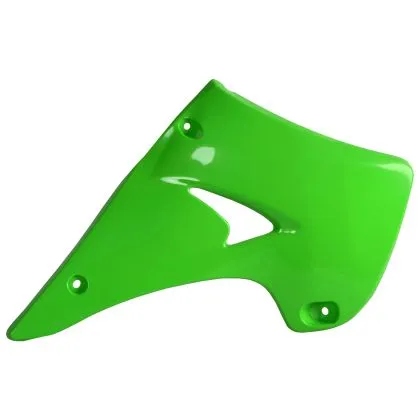 Πλαστικά καλύμματα καλοριφέρ Polisport Kawasaki KX125 / 250 - 2003-08 Πράσινο χρώμα OEM