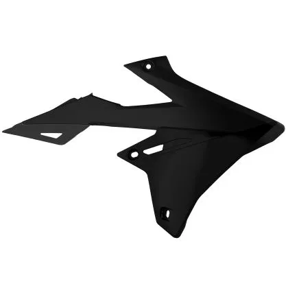 Πλαστικά καλύμματα ψυγείου Polisport Suzuki RM125 / 250 αναδιαμόρφωση RMZ (19) Μαύρο