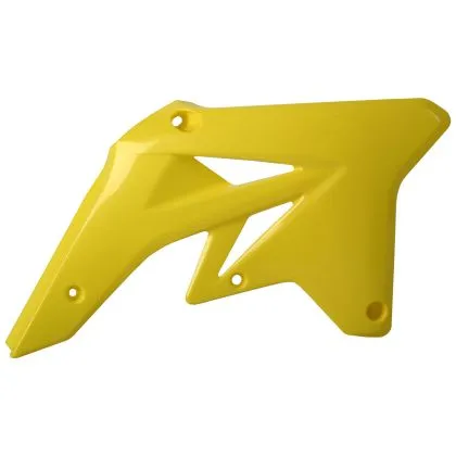 Πλαστικά καλύμματα καλοριφέρ Polisport Suzuki RMZ250 - 2007-09 Κίτρινο χρώμα OEM