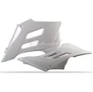 Plastic radiator covers Polisport GAS GAS EC / EC-E - 2005-06 White