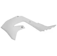 Plastic radiator covers Polisport Kawasaki KX125 / 250 restyling KX450 - 2003-08 White