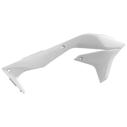 Polisport Kawasaki KX450F Πλαστικά καλύμματα καλοριφέρ - 2016-18 Λευκό