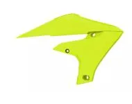 Plastic radiator covers Polisport Yamaha YZ450F - 2018-21 Yellow flo