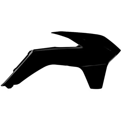 Plastic radiator covers Polisport KTM SX / SX-F / EXC / EXC-F / XC / XC-F Black