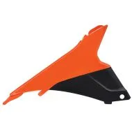 Polisport KTM SX / SX-F / XC / XC-F Air Box Protectors - KTM Orange/Black OEM Color