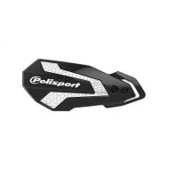 POLISPORT MX FLOW handlebar protectors Husqvarna TE/FE (2022>) WHITE/BLACK