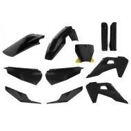 Set of plastics POLISPORT Full Plastic Kit Husqvarna TC/FC (2019-2022) Black