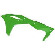 Plastic radiator covers Polisport Kawasaki KX250F - 2017-21 Green