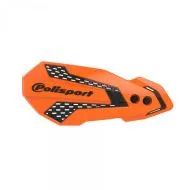 Apărătoare de ghidon POLISPORT MX FLOW KTM/HUSQ/SHERCO/GAS GAS NEGRU/ORANGEL