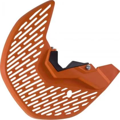 POLISPORT MX Disc & Bottom Fork Guard EXC 08-15 TE 14-15 SE-R300 13-17 Orange