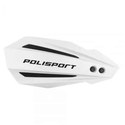 Προστατευτικά τιμονιού POLISPORT BULLLIT cr450f (09>20) crf250 (>21) cr (>07) Λευκό