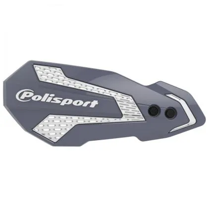 POLISPORT MX FLOW Beta RR Handlebar Protectors (2012-23) GRAY/WHITE