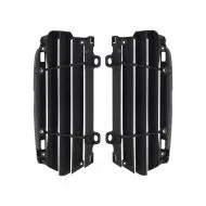 Radiator guard POLISPORT RADIATOR LOUVERS SX/SX-F/EXC/EXC-F/TC/FC/TX/FX/MC/MC-F/EC/EC-F 23-24 Black