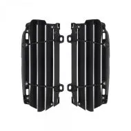 Radiator guard POLISPORT RADIATOR LOUVERS SX/SX-F/EXC/EXC-F/TC/FC/TX/FX/MC/MC-F/EC/EC-F 23-24 Black