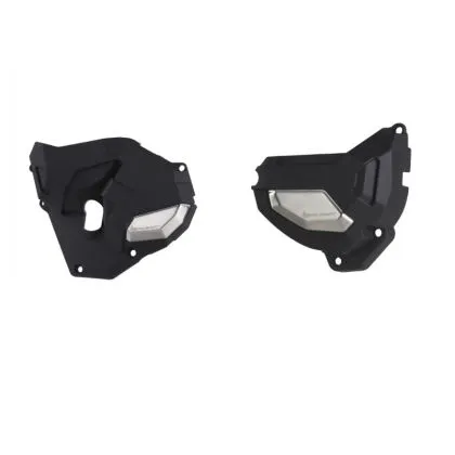 Kit engine cover protector POLISPORT HONDA CBR 650 R - KIT ENGINE COVER PROTECTOR BLACK - 2019-2020 MODELS