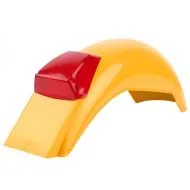 Заден калник със стоп POLISPORT IT Rear Fender Dark Yellow