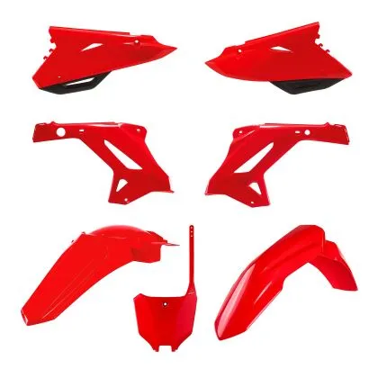 Комплект рестайлинг пластмаси POLISPORT Restyling Kit Honda CR 125R/250R (2002-07) Red