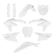 POLISPORT Full Plastic Kit Yamaha YZ 250F (2024-25) White
