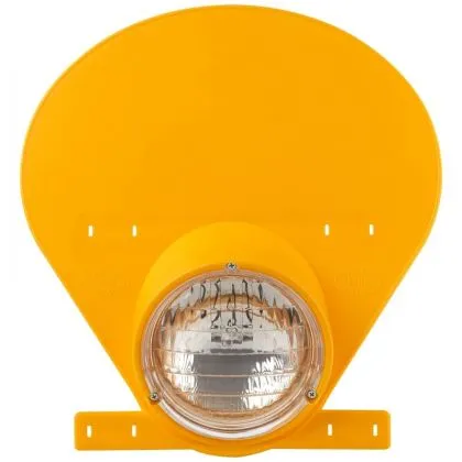 Фар POLISPORT Headlight with Halogen Bulb Yellow