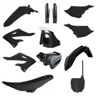 Set of restyling plastics POLISPORT Restyling Kit Yamaha YZ 125/250 (2002-2021) Black