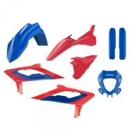 POLISPORT Full Plastic Kit Beta RR 2T/4T Racing (2023-24) Blue/Red