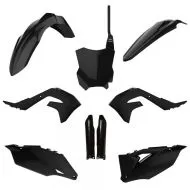 POLISPORT Full Plastic Kit Kawasaki KX-F 450 (2019-23) Black