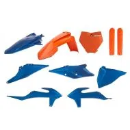 POLISPORT Full Plastic kit KTM SX/SX-F/XC/XC-F (2019-22) Blue/Orange