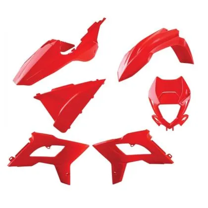 Plastic restyling kit POLISPORT Restyling Kit Beta RR 2T/4T (2018-19) RED