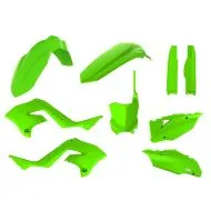 Polisport Plastic MX Kit for Kawasaki KX250-2021 / KX450F-2019-2021 Lime Green