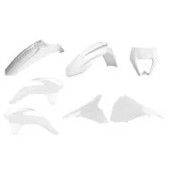 Restyling Plastic Enduro Kit POLISPORT for KTM EXC/ EXC-F/XC-W/ XCF-W-2014-16 White