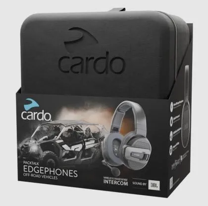 CARDO PACKTALK EDGE ORV UTV Intercom Headsets