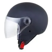 SCOOTER HELMET MT STREET SOLID MATT BLACK