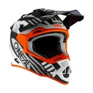 Motocross Helmet O'NEAL 2SERIES SPYDE 2.0 BLACK/WHITE/ORANGE 2020